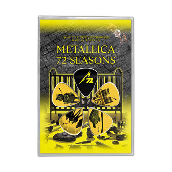 Metallica plectrum set - 72 Seasons