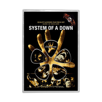 System of a Down plectrum set - Hand
