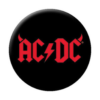 AC/DC Button - Horns