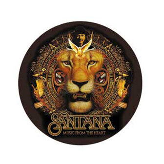 Santana Button - Lion