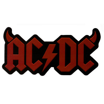 AC/DC sticker - Horns