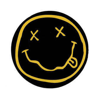 Nirvana sticker - Happy Face