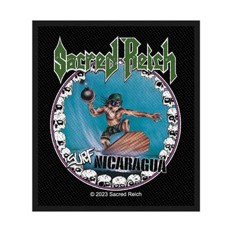 Sacred Reich patch - Surf Nigaragua