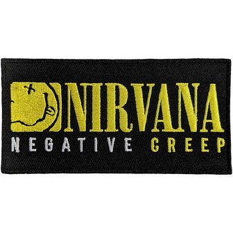 Nirvana patch - Logo and Negative Creep