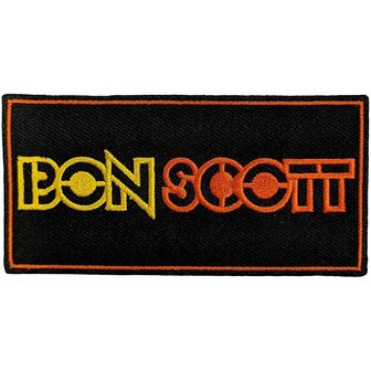 Bon Scott patch - Logo