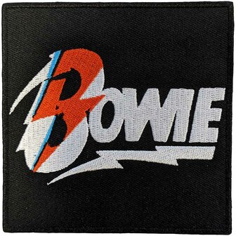 David Bowie patch - Diamond Dogs Flash Logo