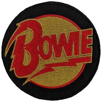 David Bowie patch - Diamond Dogs Logo Circle