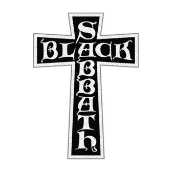 Black Sabbath patch - Cross Logo Cut Out