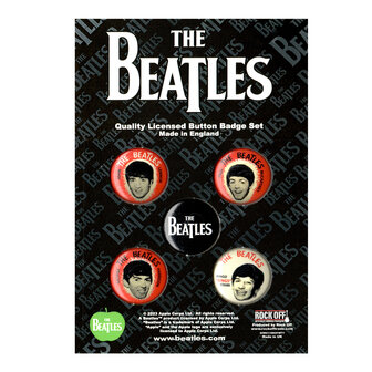 The Beatles button set - Vintage Portraits