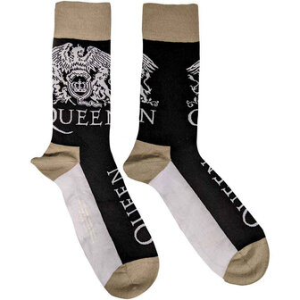 Queen sokken - Crest and Logo