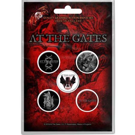 At The Gates button set - To Drink From The Night Itself