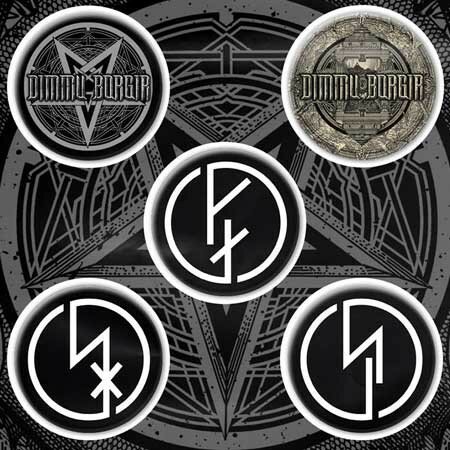 Dimmu Borgir button set - Eonian