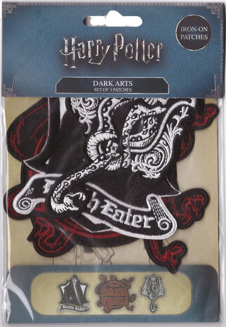 Harry Potter patch set - 3 stuks Dark Arts