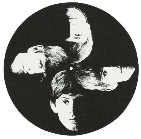 The Beatles slipmat set - Faces and Logo