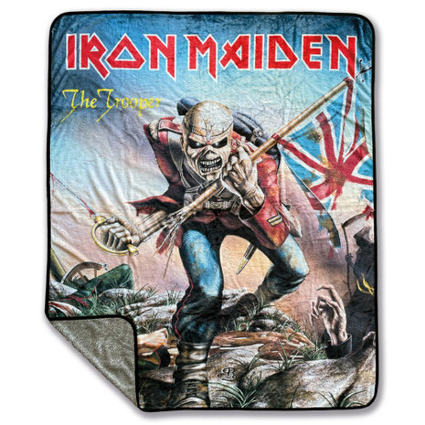 Iron Maiden Fleece deken - The Trooper