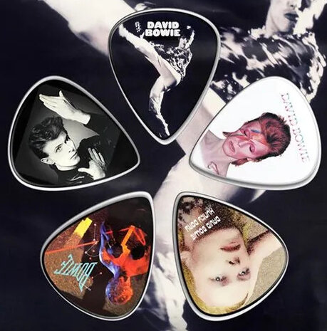 David Bowie plectrum set - The Man Who Sold The World