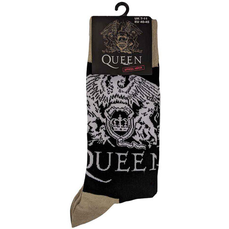 Queen sokken - Crest and Logo